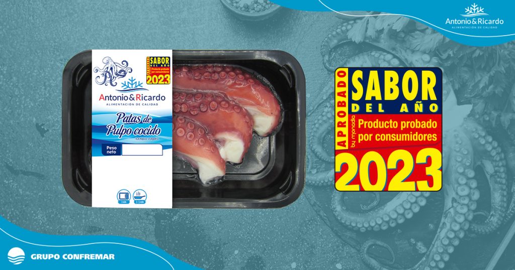 Mejor sabor del año 2023 para nuestro pulpo cocido