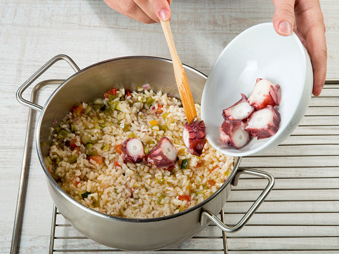Receta de Arroz Caldoso Paso 3